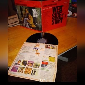 Original Soundtrack Recording West Side Story on Vinyl Record.